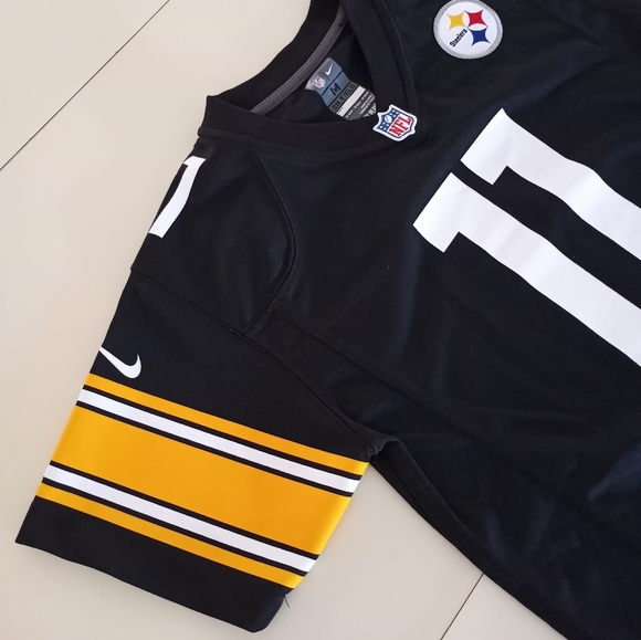 Pittsburgh Steelers On Field Jersey Wheaton 11 Boys Size Medium 10/12 - Picture 5 of 16